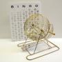 Bingo Cage-Table Tennis- Metal Base with 38 mm balls 1-75