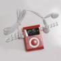 Scan Radio- Red- Each In A Box- Earbuds Included
