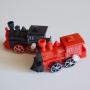 Wind Up Train- 2 Assorted Colors- Black and Red- 1 Dozen Display Box