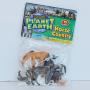 Horse Assortment-15 Piece- 2" to 4" Horses with Fence- Poly Bagged w/Header Card