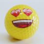 Heart Eye Emoji Golf Ball 