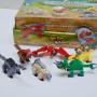 Dinosaur Block Assembly Toy Set in Egg- 30 Piece Average- 6 Assorted Styles