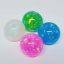 Ribbon Squish Ball- 2 Inch- Asst Colors- 1 Doz Dsp Box