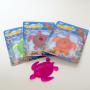 Large Sticky Turtle- 3 Inch- Blister Carded- Asst Colors