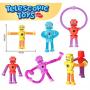Telescopic Robot w/ Bendable Arms and Legs- 2 Doz Dsp Box