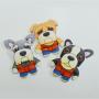 Small Plush Dogs- 6 Inch- 3 Asst Colors