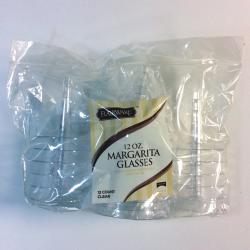 Clear Magarita Glass- 12 Ounce Plastic