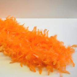 Feather Boa- Orange- 6 Foot