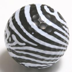Zebra Golf Ball