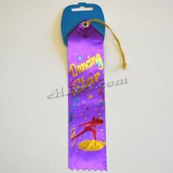 Award Ribbon- Dancing Star- 8 Inch - 20 Piece Bag