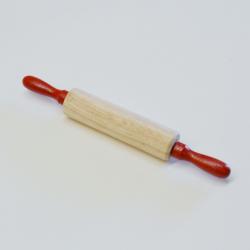 Small Wooden Rolling Pin- 7.5 Inches Long X 3/4  Inch Diameter 