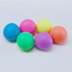 Soft Squishy Ball- 63mm Size- Asst Colors- 1 Doz Display Box