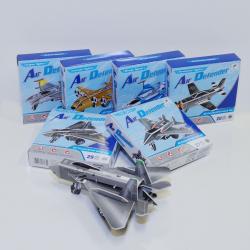 3D Puzzle War Planes- Pull Back Action- 25 Piece Avg- 18 Pc Display Box