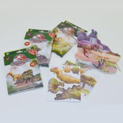3D Puzzle Dinosaurs- Pull Back Action- 24 Piece Average