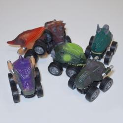 Small Dinosaur Pull-Back Car- 2 Inch- 6 Pc Dsp- Packed 360 Per Carton