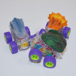 Friction-Powered Dino Monster Truck- 4 Inch- 12 Pc Dsp- Packed 120 Per Carton