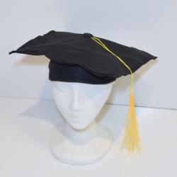Economy Graduation Cap w/ Gold Tassel