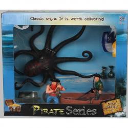 Pirate and Giant Octopus Set w/Light/Sound- Window Boxed- 36 Per Carton