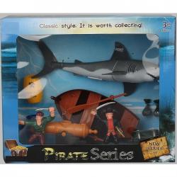 Pirate and Shark Set w/Light/Sound- Window Boxed- 36 Per Carton