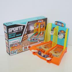 2-Sided Head-to-Head Basketball Board Game- Color Boxed