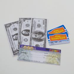 Play Money Set-  Blister Carded