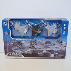 Large Aircraft Carrier w/ Lauching Trigger and Sound- 4 Piece Set