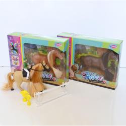 Boxed 6 Inch Horse w/Surprise Accessories- 8 Piece Display Box- Assorted