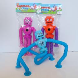 Giant Telescopic Robot- 14 Inch Expanding to 33 Inches- w/Light Up Function