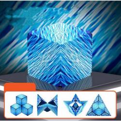 Shapeshifting 3D Magic Cube- Individually Boxed- Asst Designs