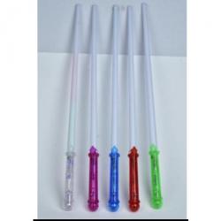 Light-Up Saber Sword- 29 Inch- Red, Blue and Green Assorted- 3 AA Batteries Included