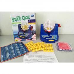 Plastic 7 Inch Home Bingo Set- Includes Balls, Chips, 35 2-Sided Cards and Cardboard Masterboard