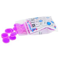 Purple Magnetic Chips- 100 Ct Bag