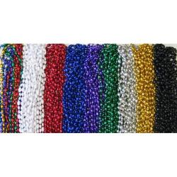 Football Beads- Purple 33 Inch