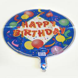 Mylar Balloon- Brite Wishes Birthday