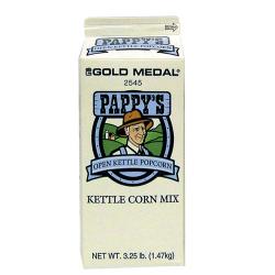 Pappys Kettle Corn Mix Carton of 6/3.25 lb boxes