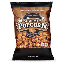 Packaged Caramel Corn- 3.3 Ounce Bag- 24 Bags/Case