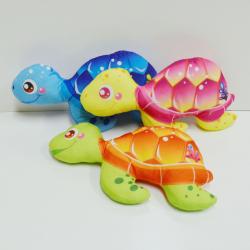 Large Plush Turtle- 15 Inch- 3 Asst Colors