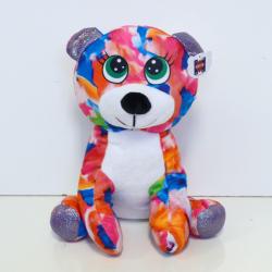 Medium Plush Animal Assortment- 11 Inch- Graffiti Colors