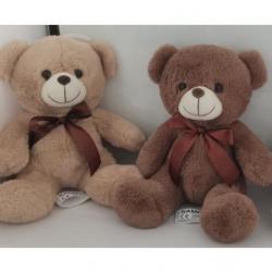 Soft Plush Bear- 12 Inch- 2 Assorted Colors