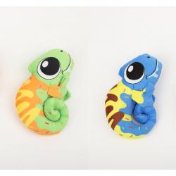 Medium Plush Gecko- 8 Inch- 2 Asst Colors- Blue and Green
