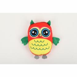Small Plush Owl- 6 Inch- Asst Colors