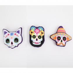 Small Day of the Dead Plush- Dia De Los Muertos Plush- 5 Inch