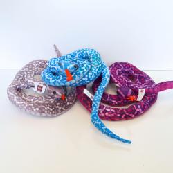 Medium Plush Snake- 60 Inch in Natural Colors