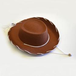 Solid Pack Cowboy Hat- Childrens Size- Brown Only- Sold Only By The Case of 60