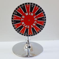 Prize Wheel-15.5 Inch w/20 Numbers- On Stand w/Laydown