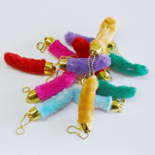 100 NATURAL COLOR LUCKY  RABBIT FOOT KEY CHAIN real rabbits feet authentic BULK 